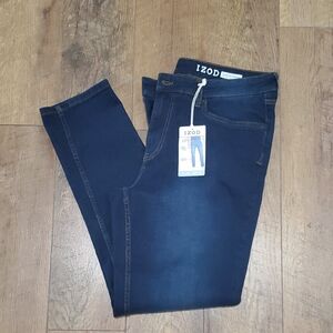 Izod Navy Blue Denim Pants